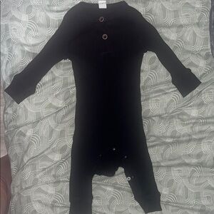 SHEIN Black Bodysuit One Piece